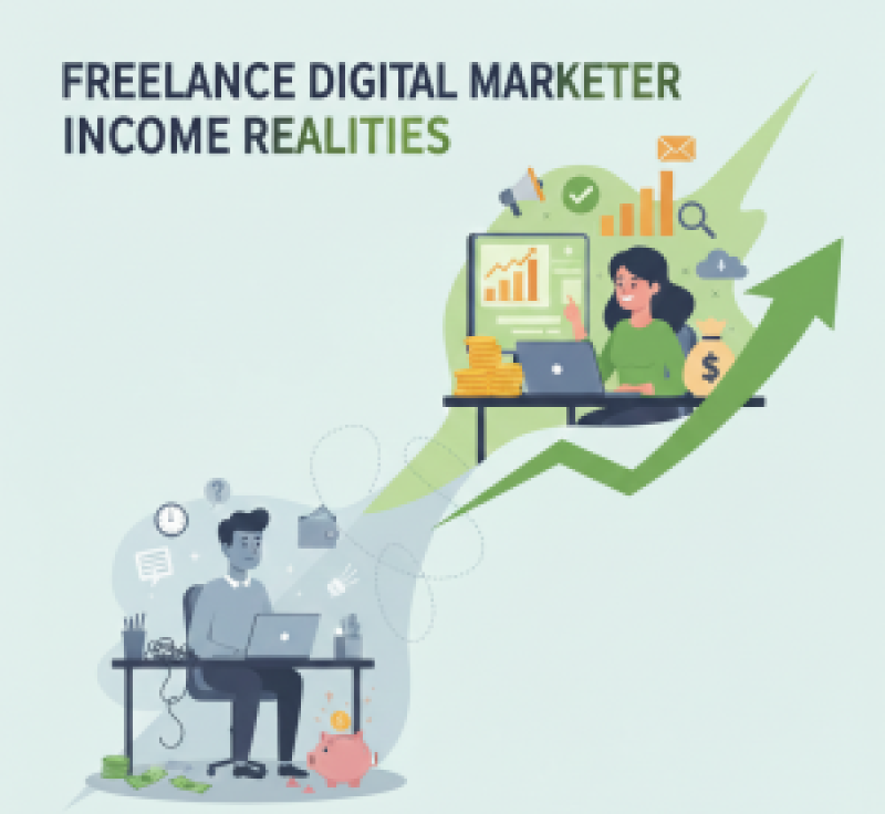 Freelance Digital Marketer Income Realities: In 2026